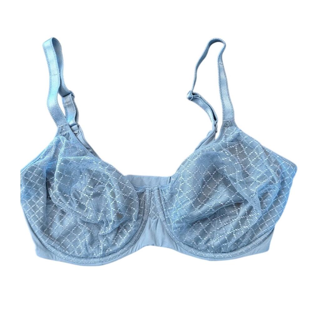 Chantelle Norah Chic 2 Pack Lace Underwire Bras 36dddd Blue Black 16m1 View 4